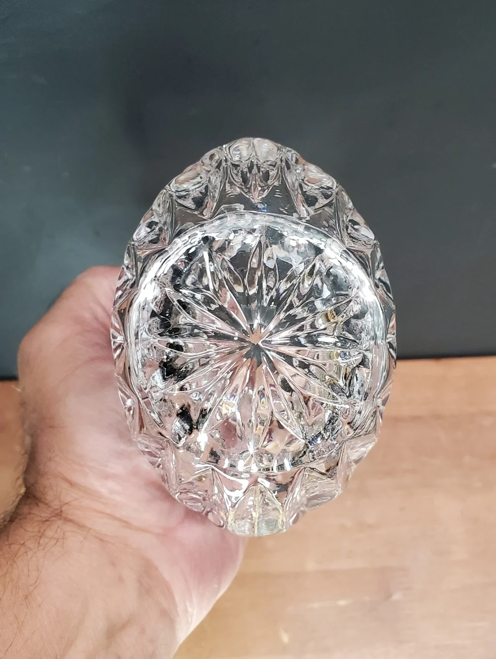 Vintage Gorham Althea Crystal Glass Pocket Vase West Germany